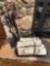 FR- Fireplace Utensils and Basket of Birchwood