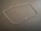 K- Silver Necklace