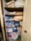 Bathroom 1 Closet- Assorted Linens and Other Items