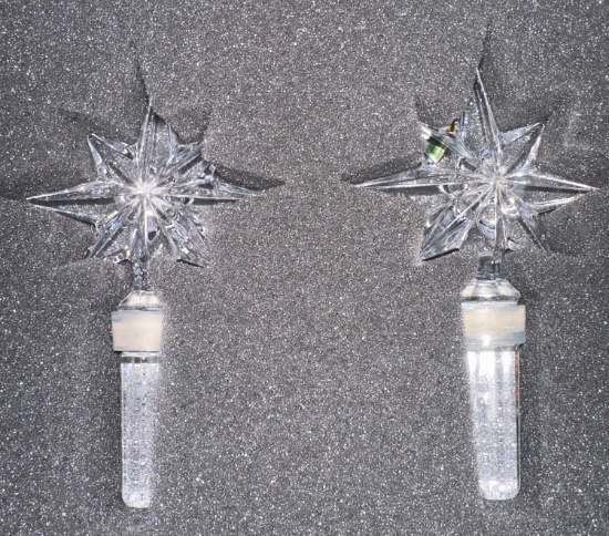 LR- Waterford Crystal Congratulations Stoppers