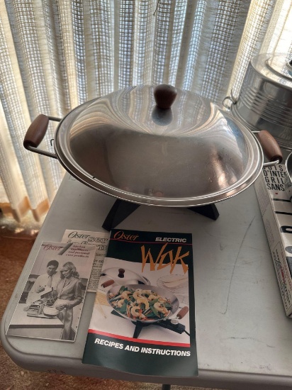 FR- Oster Stainless Steel Electric Wok