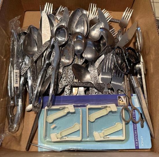K- Box of Assorted Silverware