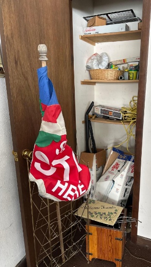 G- Contents of Garage Closet