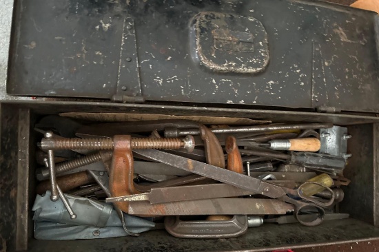 G- Tool Box With Assorted Items