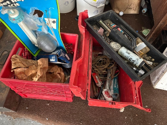 G- Tool Box With Plumbing Items