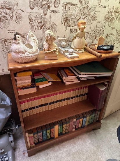 B- Bookshelf and All Contents