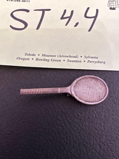 Kitchen (K)- Sterling Silver Tennis Pin