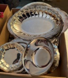 LR- Silver-Plate Serving Items