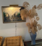 LR- Ferro Painting With Light and Tall Vase