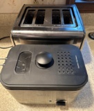 K- Bella Deep Fryer and 4 Slice Toaster