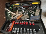 G- Tool Box With Hand Tools and Socket Set