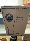 FR- (6) Frankiskaner Wheat Beer Glasses
