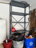 G- Metal Shelf with Contents
