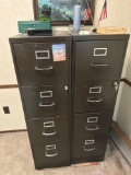 B- (2) Filing Cabinets
