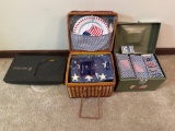 B- Cards, Picnic Basket and Chess Game