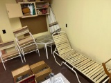 B- Table, (4) Chairs, Lounger, and Umbrella