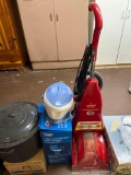 B- Bissell Powersteamer, Foot Spa, and Toilet Seat Elevator