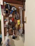 B- Pegboard and Contents