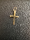 K- 14K Cross Necklace Charm