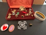 K- Box of Costume Jewelry