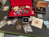 K- Box of Assorted Costume Jewelry