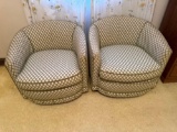 B2- (2) Oxford Upholstered Chairs