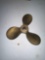 B- Small Brass Propeller