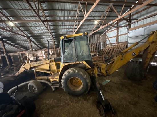 (Ottawa Lake MI) Backhoe, Trailers, Tools, Buggy