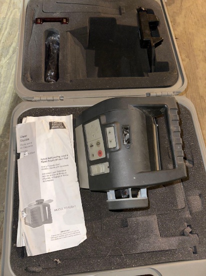 B- Porter Cable Hybrid Self-Leveling, Level and Plumb Rotational Laser Tool