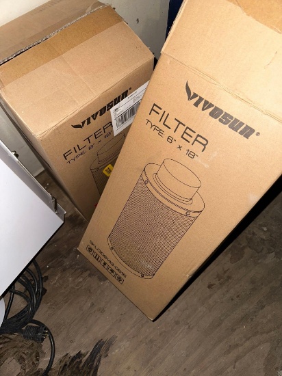 B- (2) Vivosun Filters