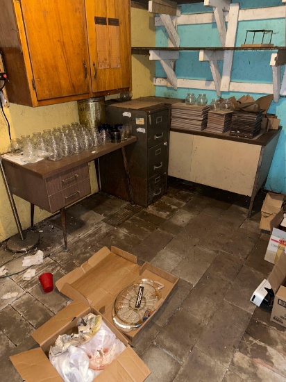 BG- Contents of Room In Back Garage