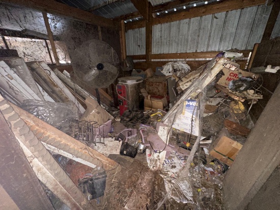 BG- Contents of Back Garage