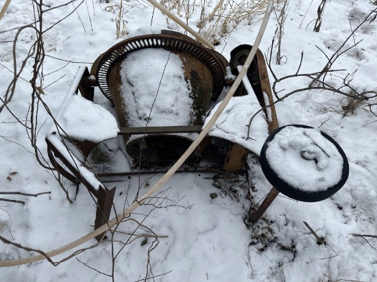 Outside- Concrete Mixer