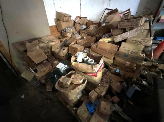 FG- Corner Lot of Miscellaneous Boxes