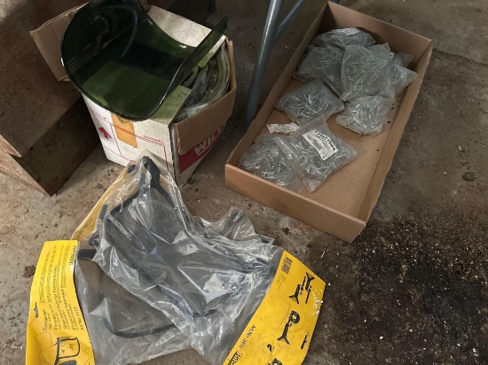 FG- Fence Hooks, Welders Mask Replacement Shields, Chain Saw Face Protectors
