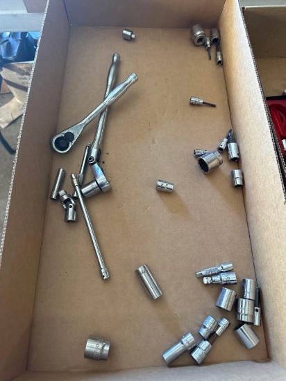 FG- (1) Box of Matco Sockets and Rachets
