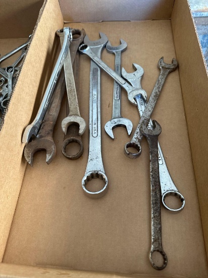 FG- (1) Box of Assorted Large Wrenches