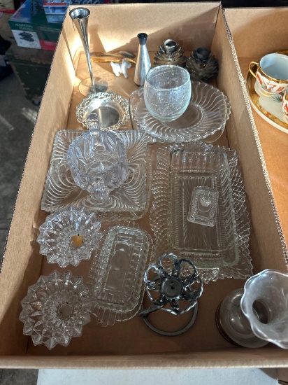 HG- Glass Items and Oneida Spoons