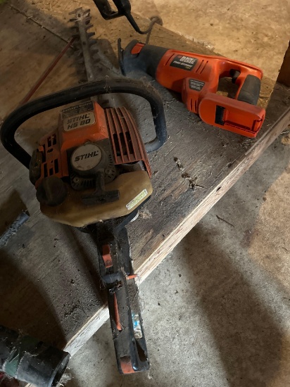 HG- Black and Decker Saw Zall and Stihl Trimmer