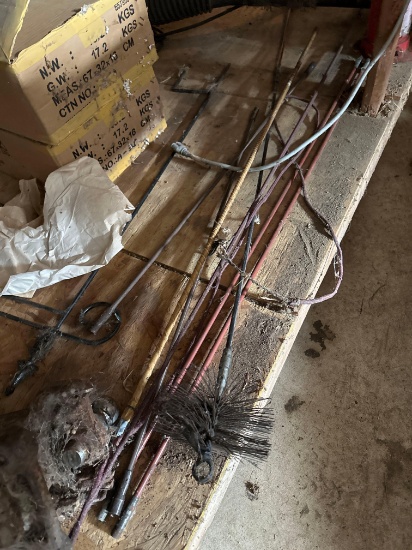 HG- Chimney Sweep Tool and Assorted Rods