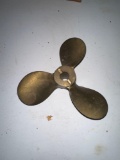 B- Small Brass Propeller