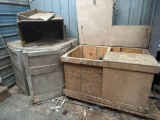 BG- Suncase, Wood Storage Box and Wood Case