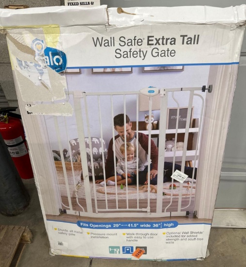 Regalo Wall Safe Extra Tall Safety Gate