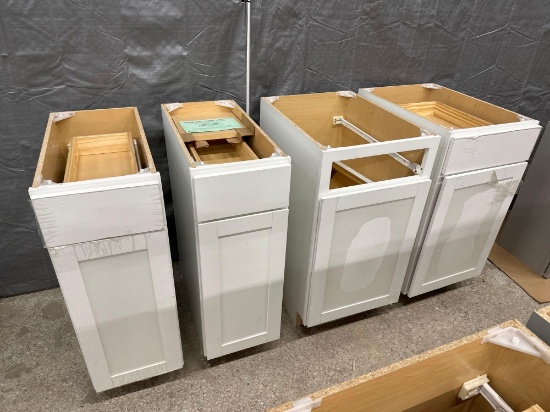 (4) Arcadia Cabinets