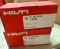 (2) Boxes Hilti Concrete Pins