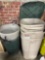 (6) Trash Cans