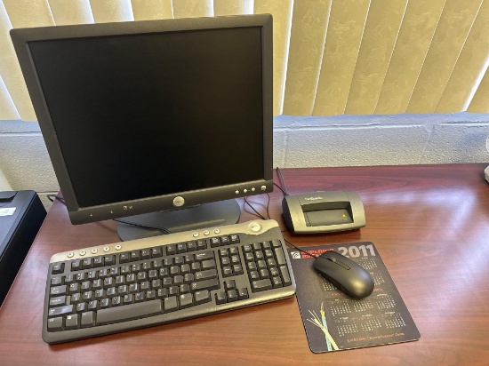 O- Dell Monitor, Keyboard, and Card Scan 600CX