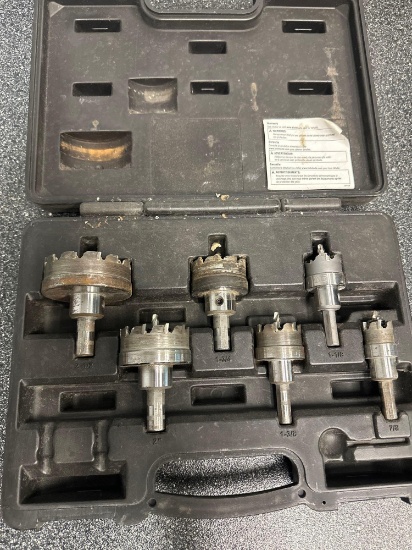 O- Klein Tools 8 Piece Master Electrician's Carbide Hole Cutter Set