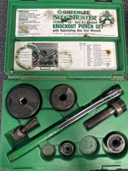 O- Greenlee Knockout Punch Set