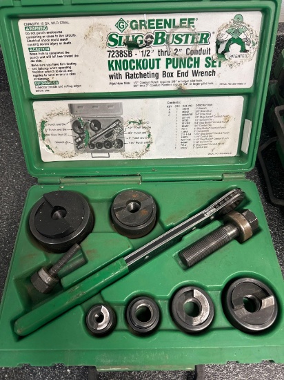 O- Greenlee Knockout Punch Set